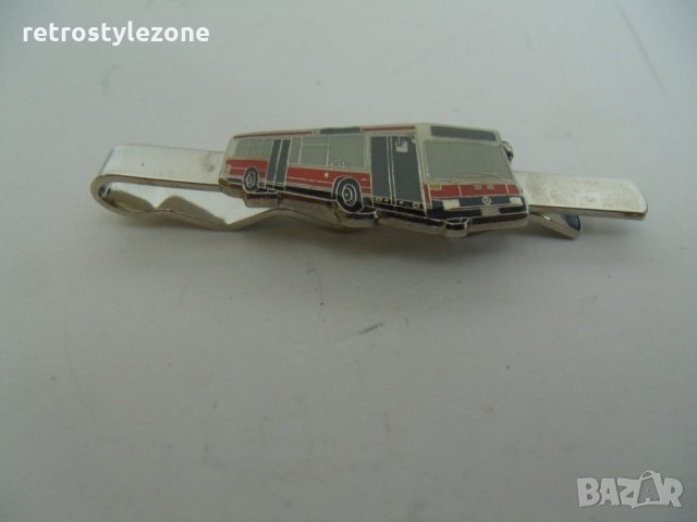 № 5988 стара метална щипка за вратовръзка , снимка 2 - Други ценни предмети - 35840460