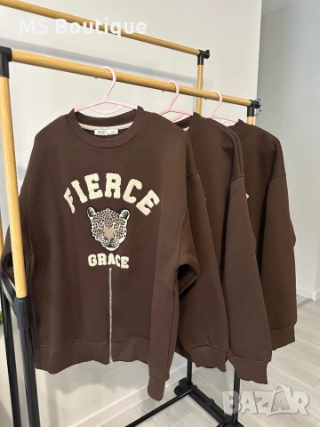 Блуза с готин цип