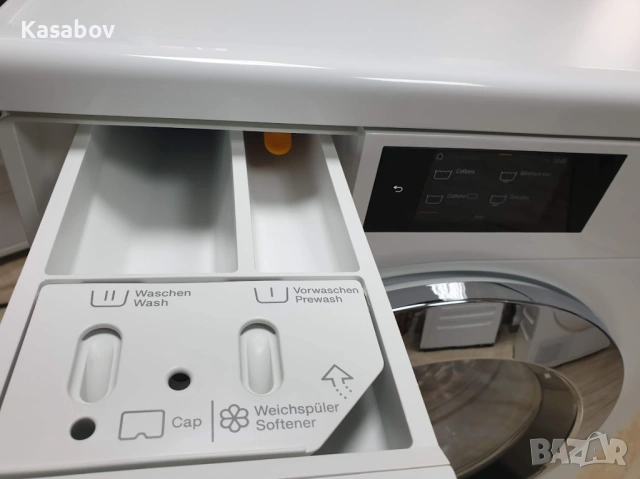 Miele - 9кг - WiFi - TwinDos - Пералня Миеле 12м Гаранция, снимка 6 - Перални - 53332329