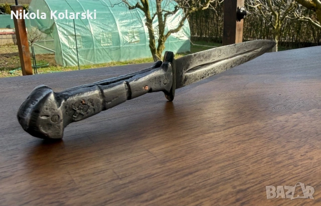 Автентична ергенска габровска кама, снимка 8 - Антикварни и старинни предмети - 53605831