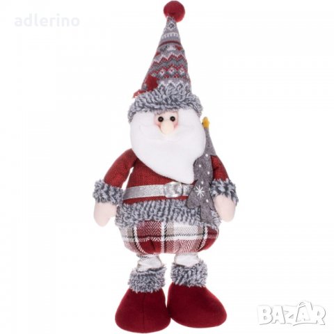 Дядо Коледа XXL, 57-80 см, регулируема височина, Дядо Мраз XXL, снимка 5 - Декорация за дома - 34390954