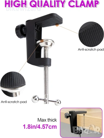 YOUSHARES Микрофонно рамо за Rode NT-USB+ – Професионална стойка за подкастинг НОВА, снимка 4 - Друга електроника - 53639881