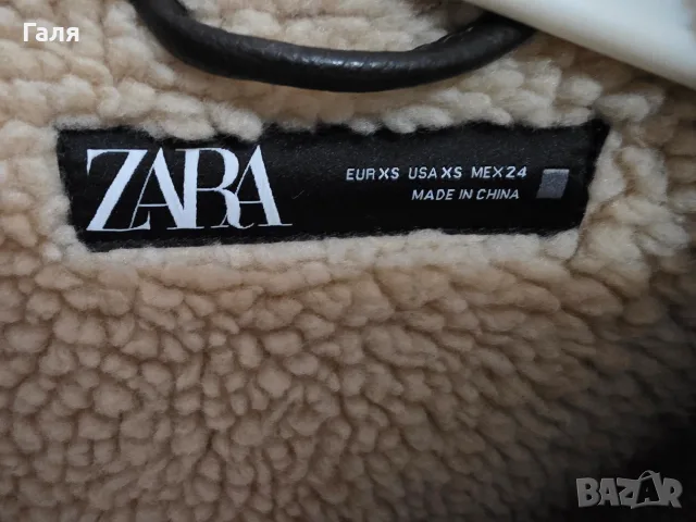 Яке с каракул ZARA, снимка 2 - Якета - 55962400