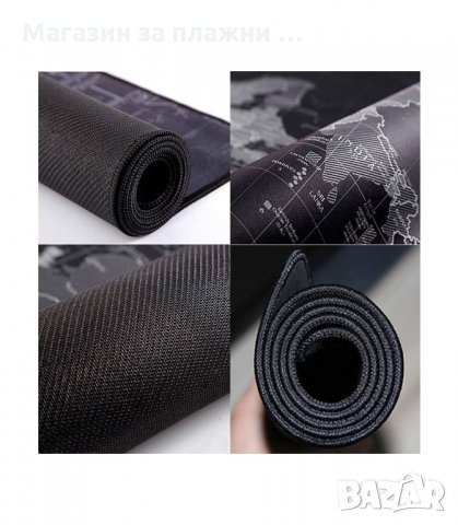 ГОЛЯМА ГЕЙМЪРСКА ПОДЛОЖКА ЗА БЮРО С ПРИНТ КАРТА НА СВЕТА - код 2118, снимка 11 - Джойстици и геймпадове - 34225076