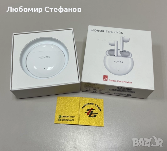 Слушалки Honor Earbuds X5 , снимка 3 - Безжични слушалки - 52016902