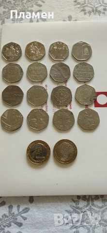 английски монети , снимка 18 - Нумизматика и бонистика - 53051636