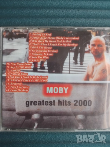 Moby ‎– Greatest Hits 2000 - матричен диск музика, снимка 2 - CD дискове - 52215695