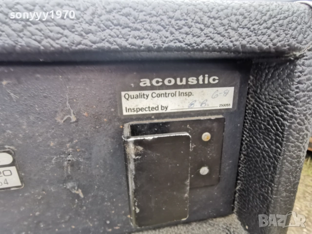 ACOUSTIC MODEL 220-ВНОС GERMANY 1402261754, снимка 16 - Ресийвъри, усилватели, смесителни пултове - 53477527