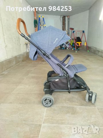 Продавам бебешка количка Nuna Pepp Luxx Graphite ST24-023, снимка 3 - Детски колички - 41084663