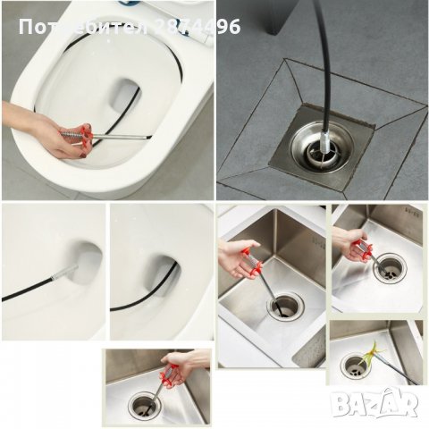 3216 Спирала за отпушване на канали, снимка 5 - Други стоки за дома - 35782385