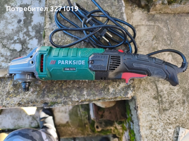Ъглошлайф Parkside pws 125 f6, снимка 4 - Други инструменти - 52176558