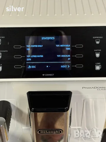 Кафемашина кафе автомат delonghi Primadonna CLASS с гаранция, снимка 9 - Кафемашини - 55747157