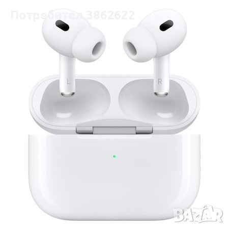 Apple AirPods pro 2 4 ГОДИНИ ПЪЛНА ГАРАНЦИЯ ОТ APPLE, снимка 3 - Безжични слушалки - 44207797