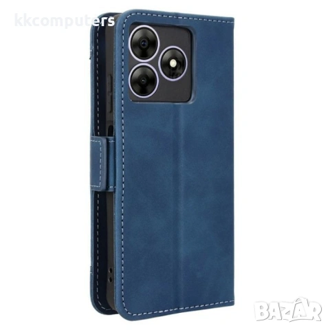 Blackview Wave 8 / Wave 8C / Oscal Flat 2 Magnetic Wallet2 Кожен Калъф и Протектор, снимка 10 - Калъфи, кейсове - 53234448
