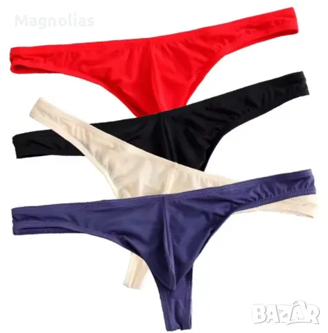 Мъжки секси полупрозрачни прашки , снимка 14 - Бельо - 44604427