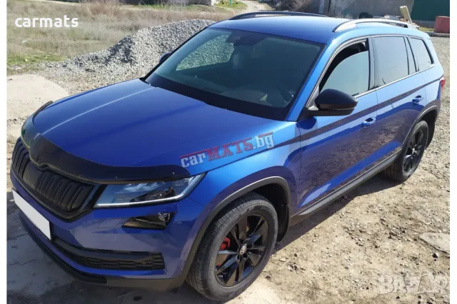 Дефлектор за преден капак REIN за Skoda Kodiaq (2017-2024)