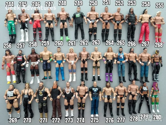 Кечисти Екшън Фигурки WWE Pro-Wrestling Кеч Играчки John Cena Randy Orton Brock Lesnar 3/3, снимка 8 - Фигурки - 46367335