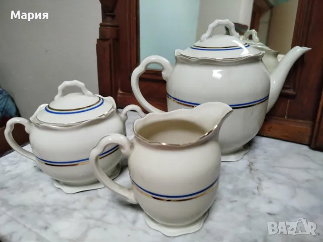 Сет от стар немски порцелан