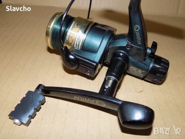 Риболовна макара - Quantum Zebco SX2/ 4 ball bearing/ long stroke, снимка 15 - Макари - 53814423
