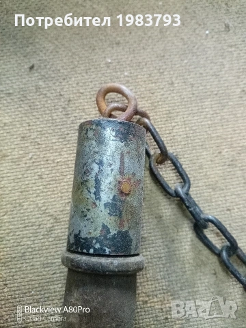 Много стар ръчно направен боздуган., снимка 4 - Бойно оръжие - 53076657