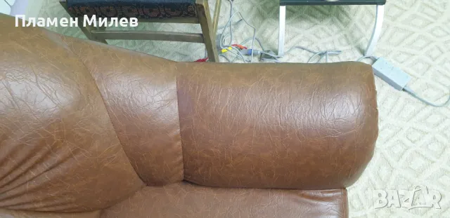 Кожен ъглов диван, снимка 14 - Дивани и мека мебел - 48451563