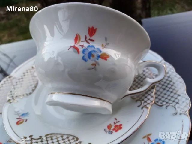 * Wallendorf * - винтидж баварски сет, снимка 3 - Чаши - 49471944