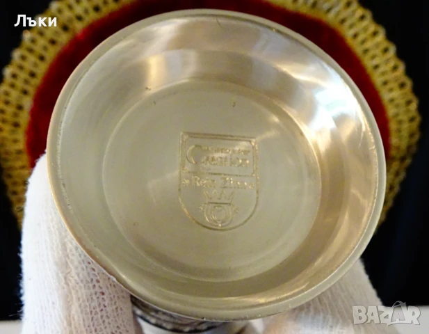 Настолна газова запалка от калай 310 гр. , снимка 7 - Антикварни и старинни предмети - 51252851