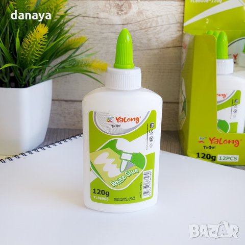 2382 Течно бяло лепило в тубичка, 120г, снимка 2 - Ученически пособия, канцеларски материали - 33978884