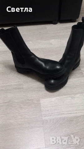 Боти естествена кожа 39 и 40 номер, снимка 9 - Дамски боти - 52746437