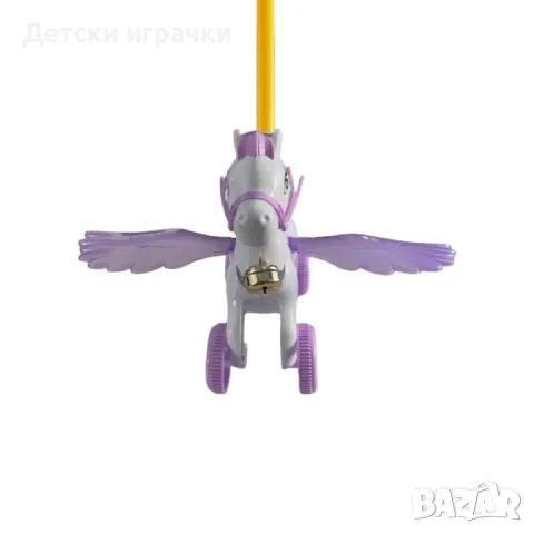 Буталка кон с блестящи крила, играчка за бутане, снимка 6 - Други - 50182987