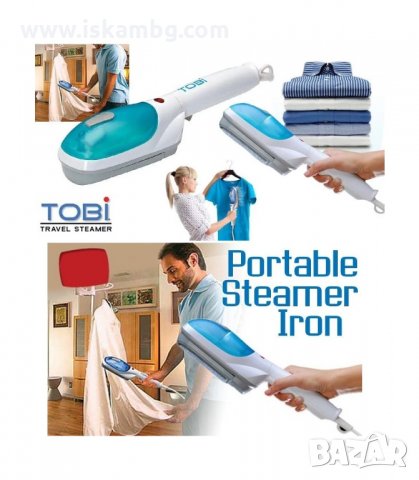 TOBI - ПОРТАТИВЕН УРЕД ЗА ГЛАДЕНЕ И ПОЧИСТВАНЕ С ПАРА - код 0533, снимка 4 - Ютии - 34078396