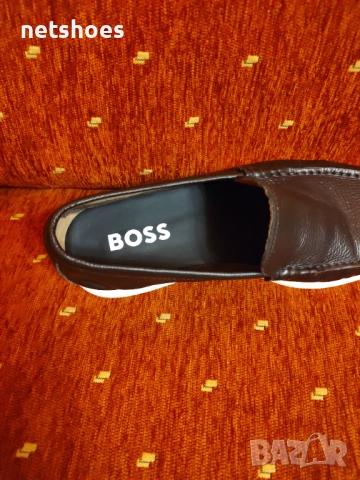 Boss-мъжки обувки (мокасини) №40, снимка 12 - Официални обувки - 53446048