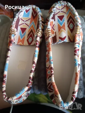 Дамски обувки нови тип мокасини размер на стелката 24.5 см