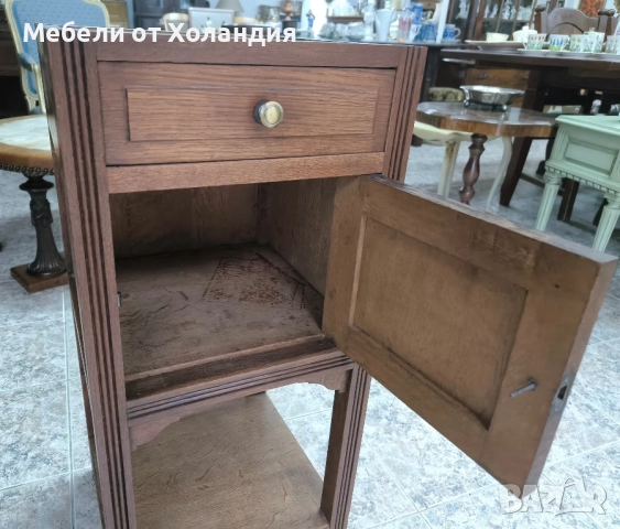 старинно шкафче с мраморен плот - РЕЗЕРВИРАНО, снимка 6 - Шкафове - 52377940