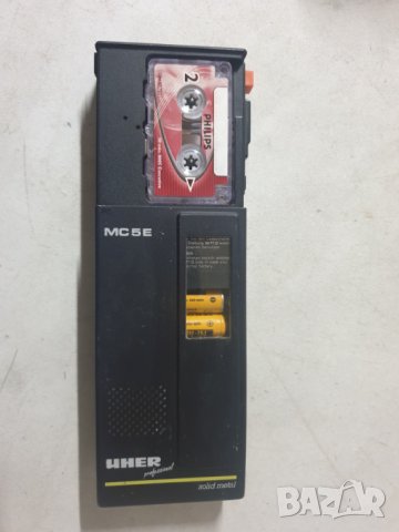 Диктофон UHER MC5E Работи. В много добро състояние. Метален. , снимка 7 - MP3 и MP4 плеъри - 34445249