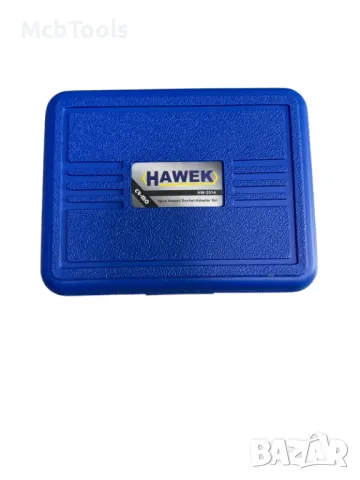 Ударни адаптери – преходници за гедоре 8 части HAWEK, снимка 4 - Гедорета - 48698252