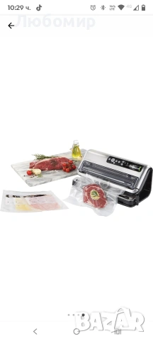Уред за вакуумиране FoodSaver FFS006X, 1 скорост, 28 см, Функция Pulse, Вакуумиране сухо, снимка 6 - Други - 53082173