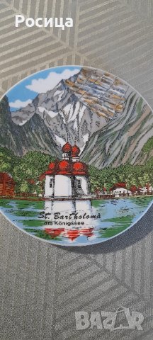 Порцеланова чиния за стена Kleiber Germany Bavaria Евтино 
