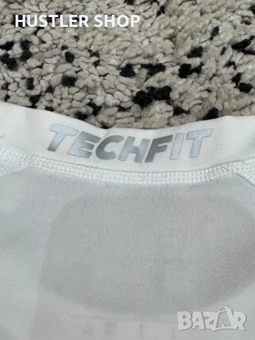 Мъжка тениска ADIDAS TECHFIT CLIMALITE. Размер L, снимка 6 - Тениски - 53219123