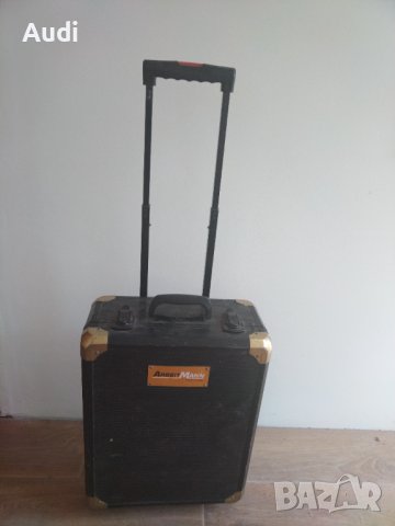 Куфар за съхранение на инструменти ABREIT MANN Profi Line / Made in Germany Телескопична дръжка с из, снимка 1 - Куфари с инструменти - 41566615