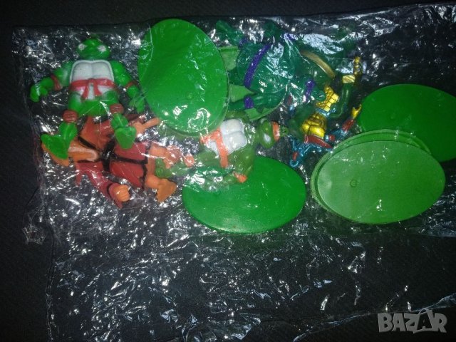 Костенурки нинджа,6 броя ,около 7 см., снимка 3 - Играчки за стая - 23795671