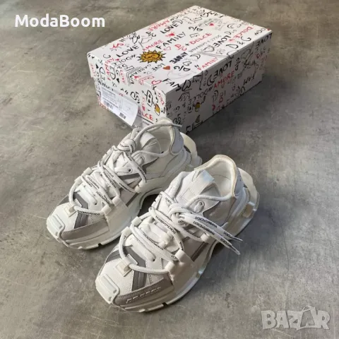 Dolce & Gabbana бели дамски маратонки 