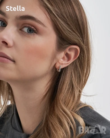 Сребърни нови немски обици BIJOU BRIGITTE проба 925