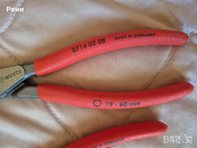 Вюрт- зегер клещи, снимка 4 - Клещи - 49359212