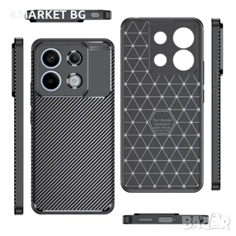 Xiaomi Redmi Note 13 Pro+ Удароустойчив Carbon Fiber Калъф и Протектор, снимка 5 - Калъфи, кейсове - 47954921