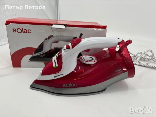 Чисто нова парна ютия SOLAC 2800w