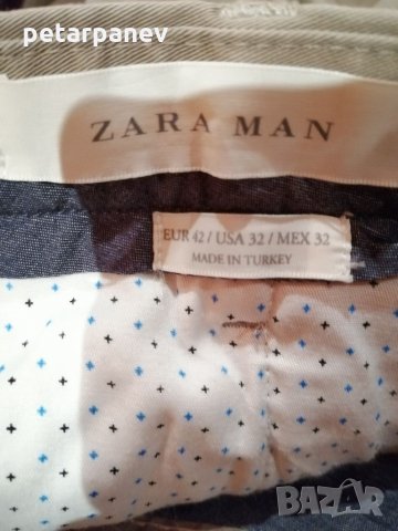 Мъжки панталон Zara - 32 размер, снимка 4 - Панталони - 34409603