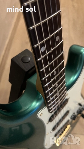 Fender Squier Stratocaster Neck 1993 с къстъм електроника, снимка 8 - Китари - 53830089