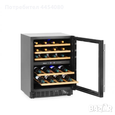 Охладителна витрина за вино – 133 литра капацитет, снимка 3 - Хладилни витрини и фризери - 51531428