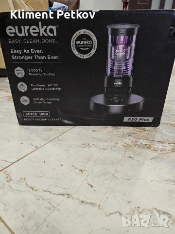 робот прахосмукачка eureka e10s и eureka e20 plus, снимка 7 - Прахосмукачки - 53672776